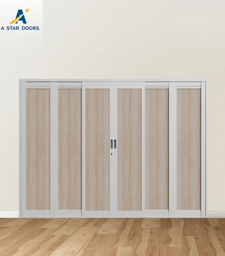 3 Panels Aluminum Slide and Folding Door