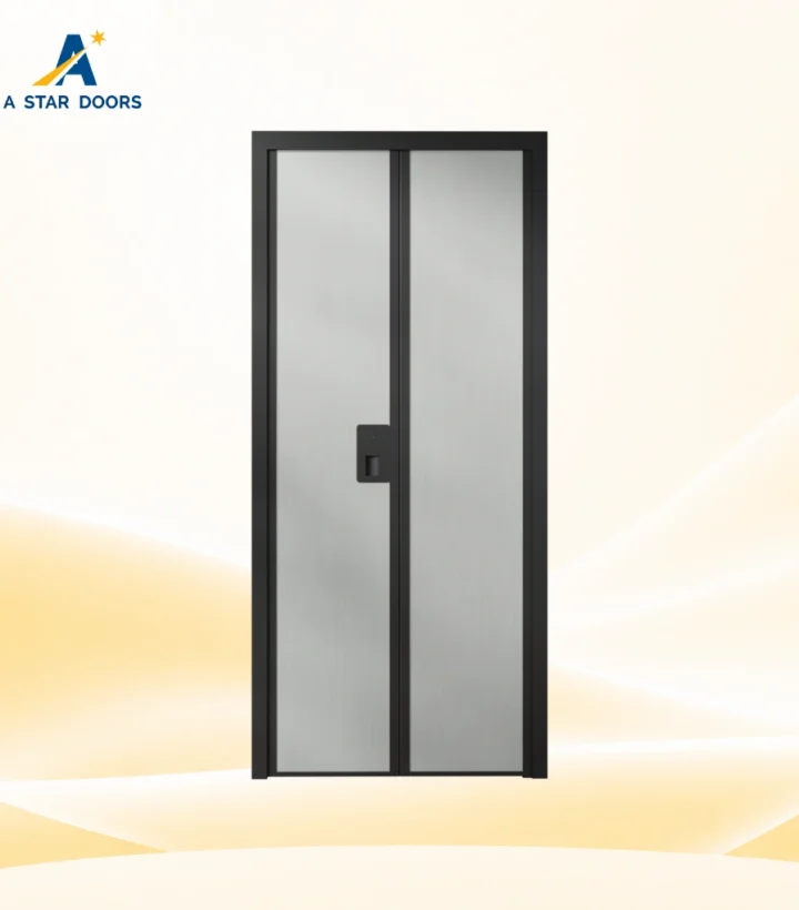 Alulux Aluminium Bifold Toilet Door - AF801