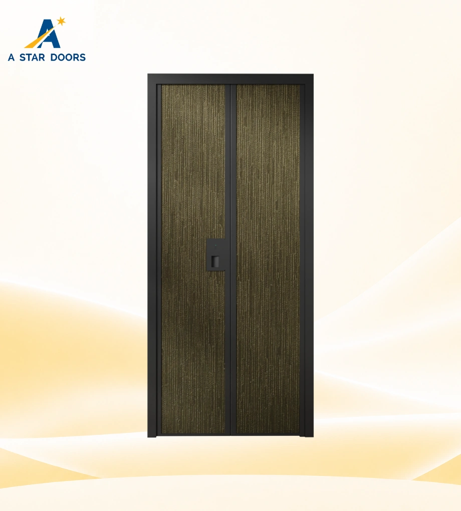 Alulux Aluminium Bifold Toilet Door - AF802