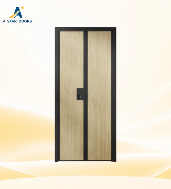 Alulux Aluminium Bifold Toilet Door - AF803