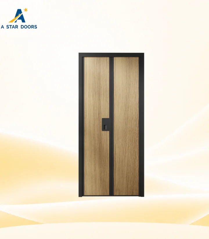Alulux Aluminium Bifold Toilet Door - AF804
