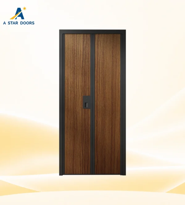 Alulux Aluminium Bifold Toilet Door - AF805
