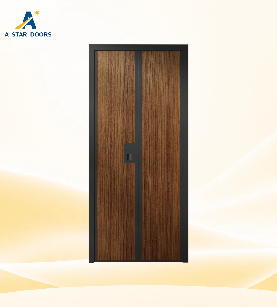 Alulux Aluminium Bifold Toilet Door - AF805