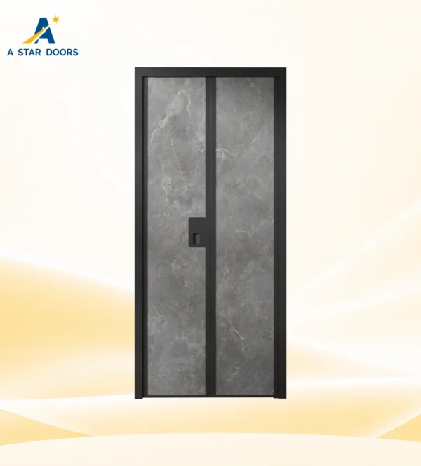 Alulux Aluminium Bifold Toilet Door - AF806