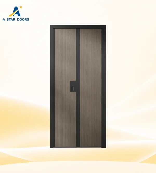 Alulux Aluminium Bifold Toilet Door - AF808
