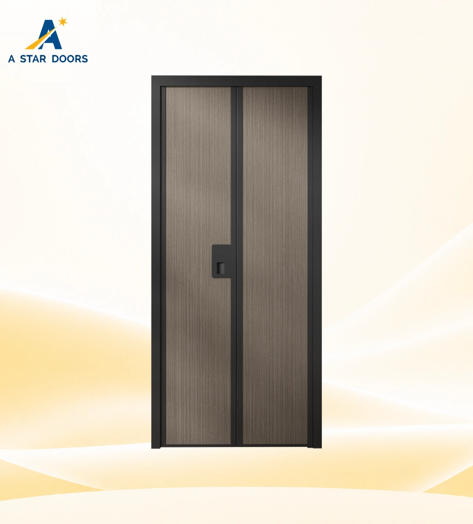 Alulux Aluminium Bifold Toilet Door - AF808