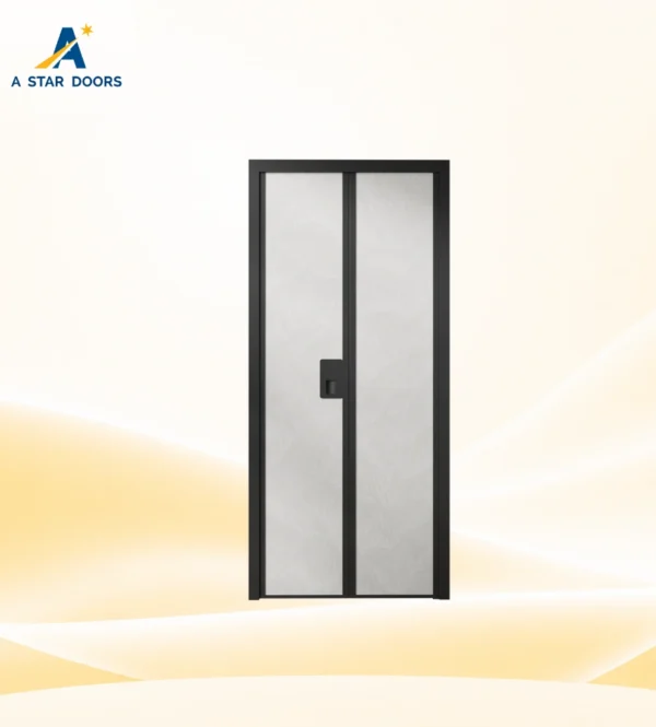 Alulux Aluminium Bifold Toilet Door - AF809