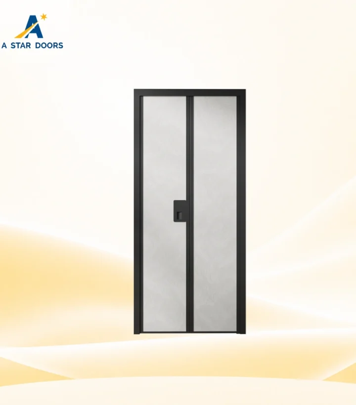 Alulux Aluminium Bifold Toilet Door - AF809