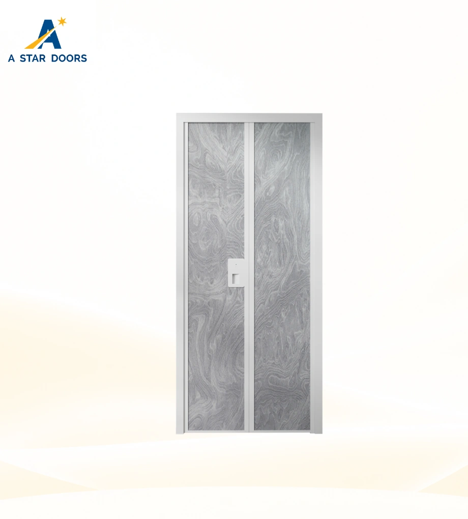 Alulux Aluminium Bifold Toilet Door - AF810