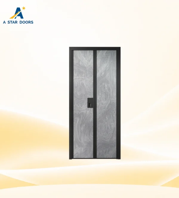 Alulux Aluminium Bifold Toilet Door - AF810