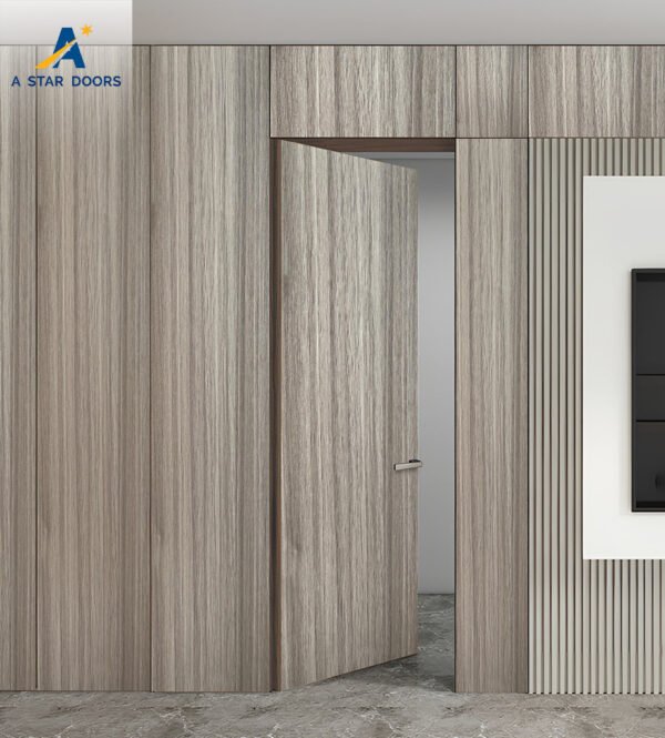 Aluminium Wood Bedroom Door GJF10203-03T