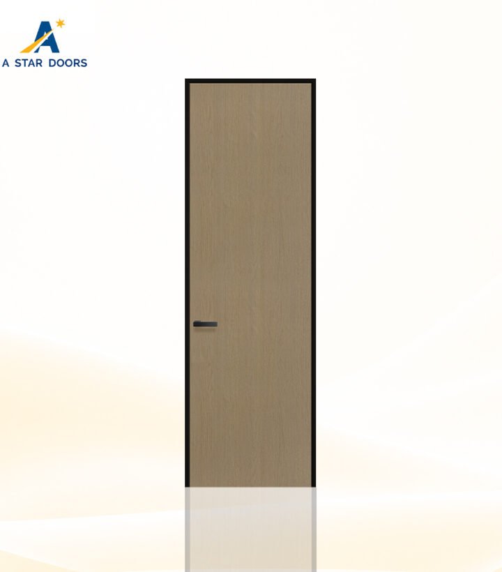 Aluminium Wooden Bedroom Door - 07