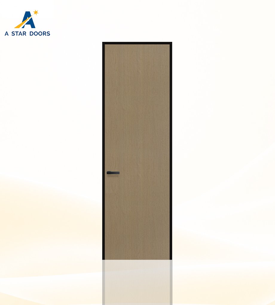 Aluminium Wooden Bedroom Door - 07