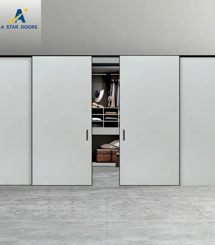 Aluminium Wooden Sliding Door - AWSD-05