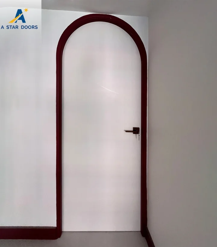 Arch Top Design Laminate Bedroom Door SD-01