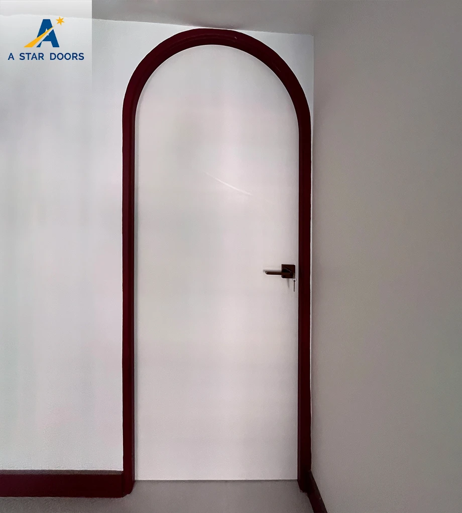 Arch Top Design Laminate Bedroom Door SD-01