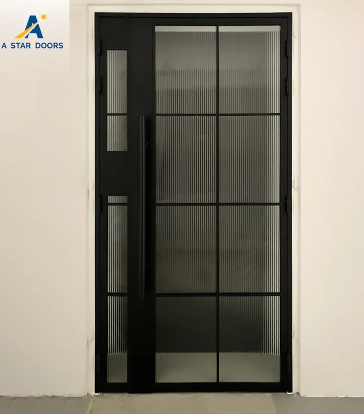 Fluted Glass Gate -FGG-12
