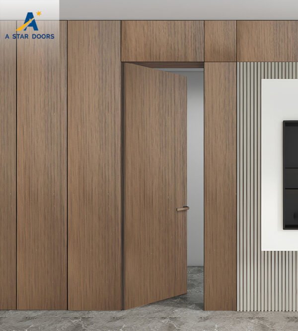 Aluminium Wooden Bedroom Door - 03