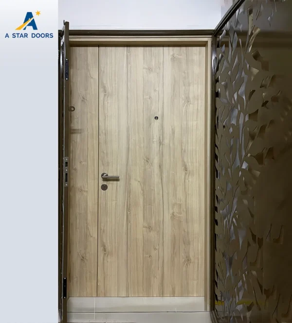 Solid Wood Main Door -06