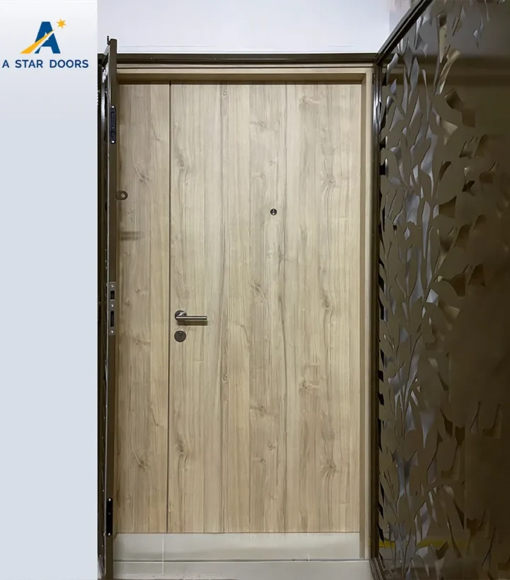 Solid Wood Main Door - SD-06