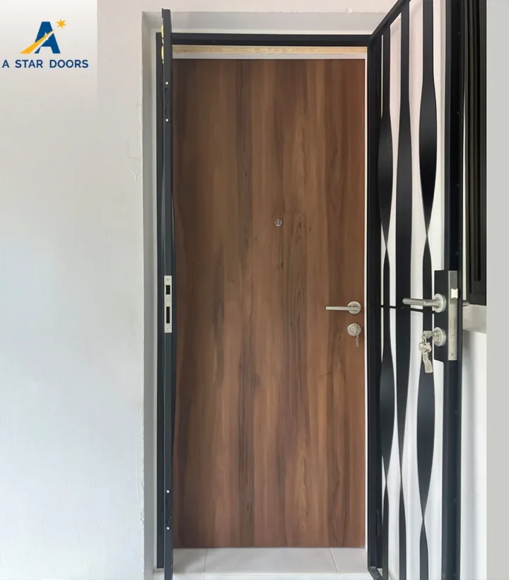 Solid Wood Main Door - SD-07