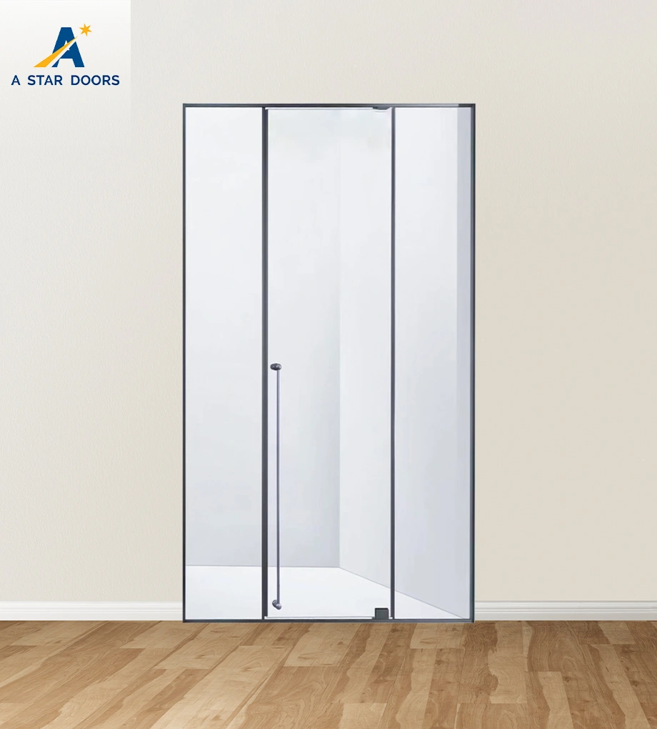 Double Swing Straight Shower Screen