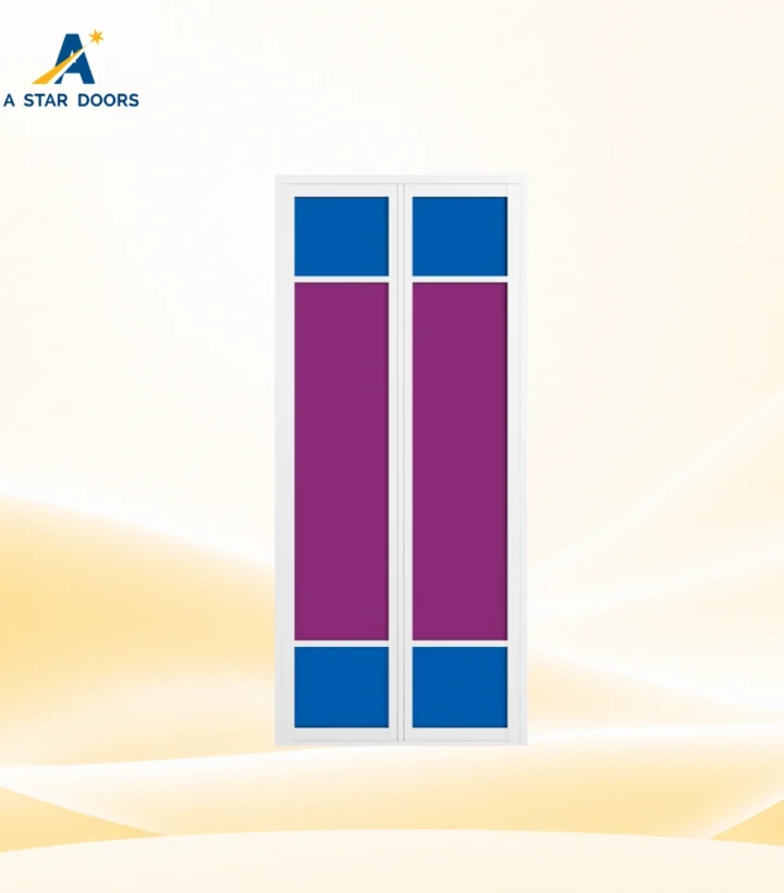 Aluminium Bifold Toilet Door - BTD-01