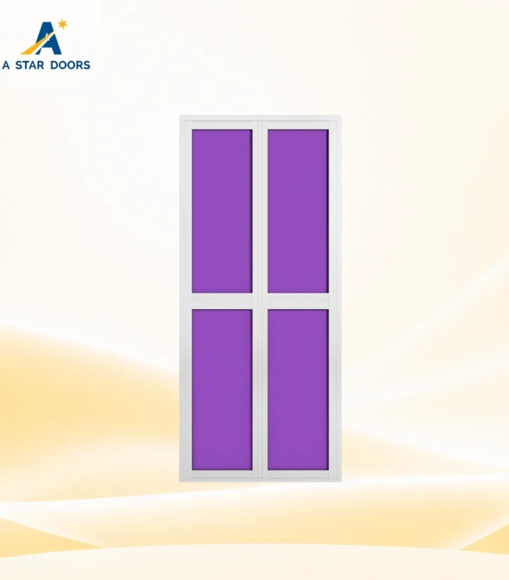 Aluminium Bifold Toilet Door - BTD-02
