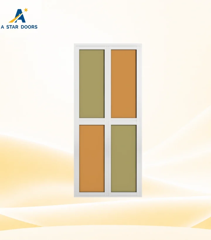 Aluminium Bifold Toilet Door - BTD-03