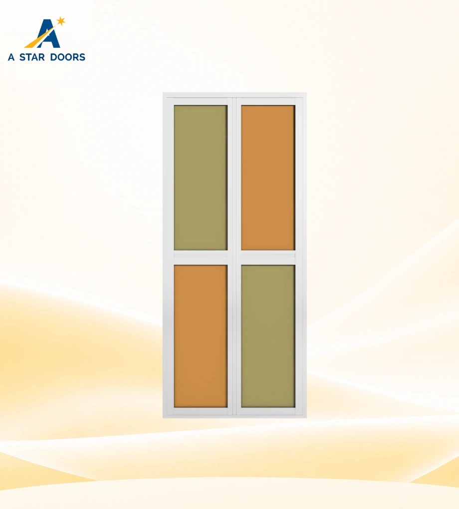 Aluminium Bifold Toilet Door BF-104