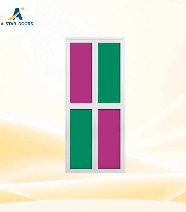 Aluminium Bifold Toilet Door - BTD-04