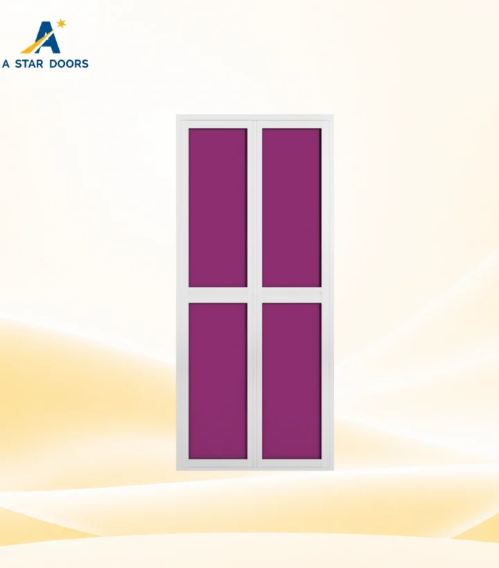 Aluminium Bifold Toilet Door - BTD-05