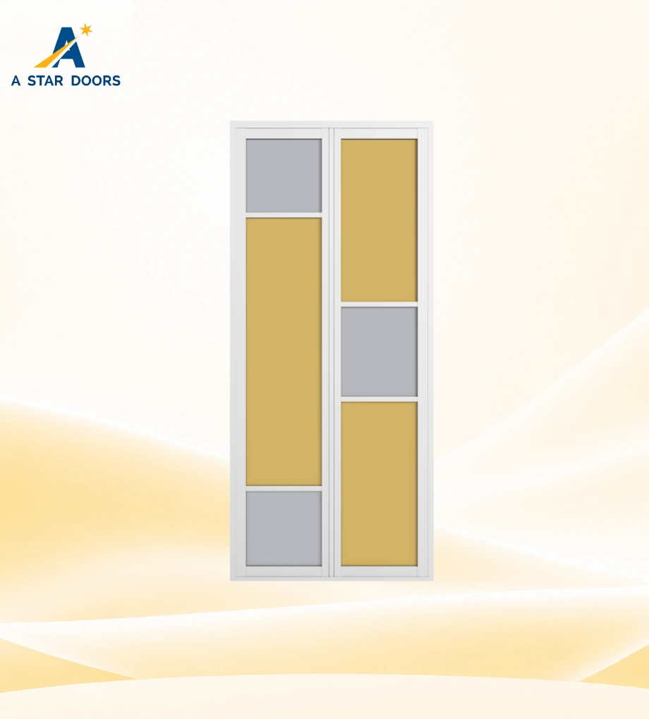 Aluminium Bifold Toilet Door BF-110
