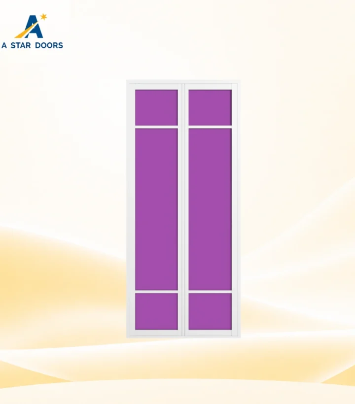 Aluminium Bifold Toilet Door - BTD-09