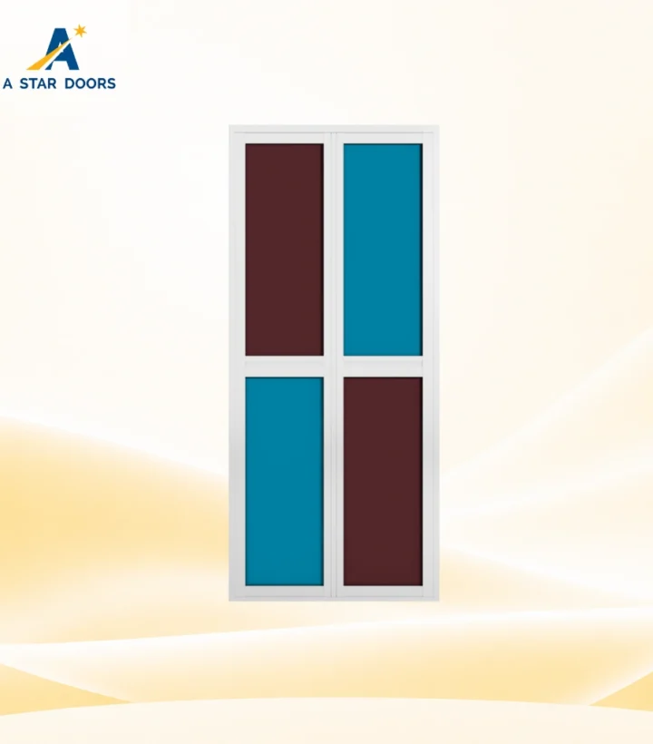 Aluminium Bifold Toilet Door - BTD-11