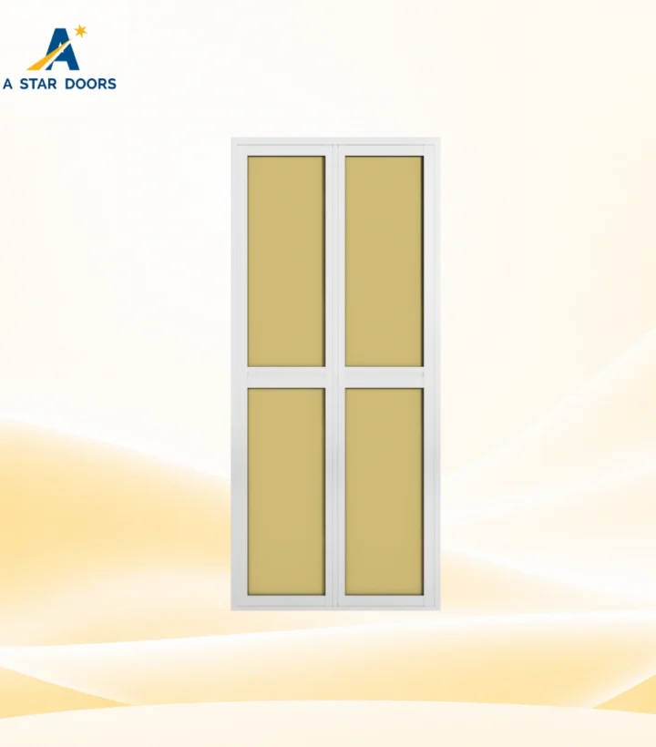 Aluminium Bifold Toilet Door - BTD-12