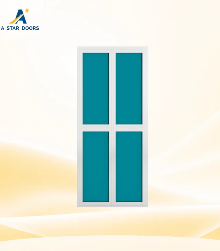 Aluminium Bifold Toilet Door - BTD-13