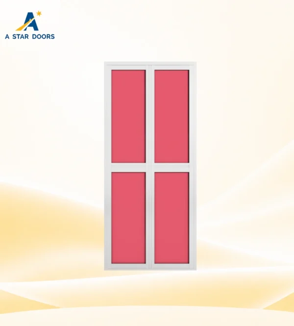 Aluminium Bifold Toilet Door BF-117