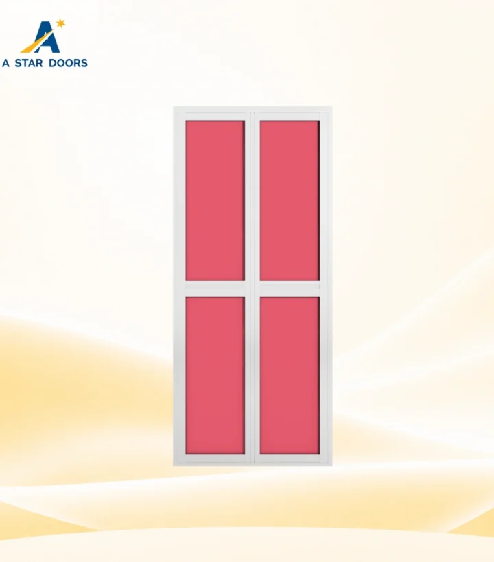 Aluminium Bifold Toilet Door - BTD-14