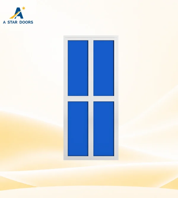 Aluminium Bifold Toilet Door BF-123