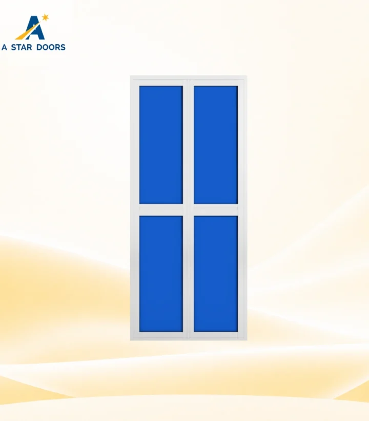 Aluminium Bifold Toilet Door - BTD-18