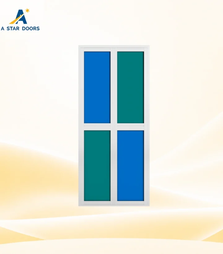 Aluminium Bifold Toilet Door - BTD-22