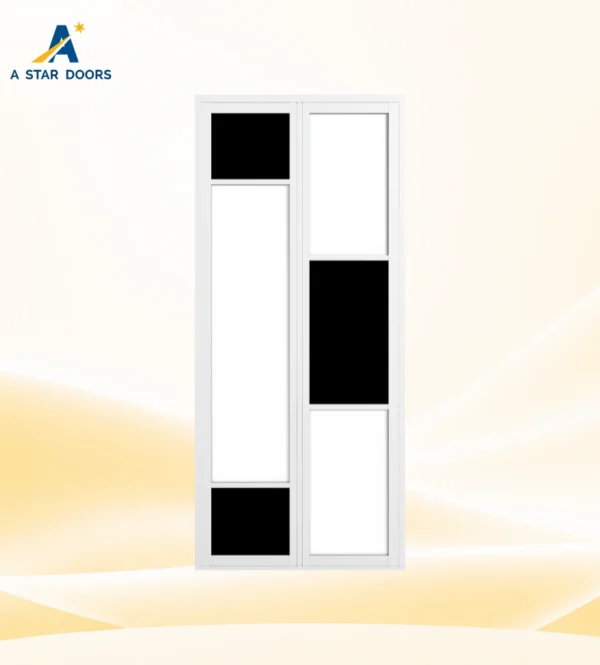 Aluminium Bifold Toilet Door BF-145