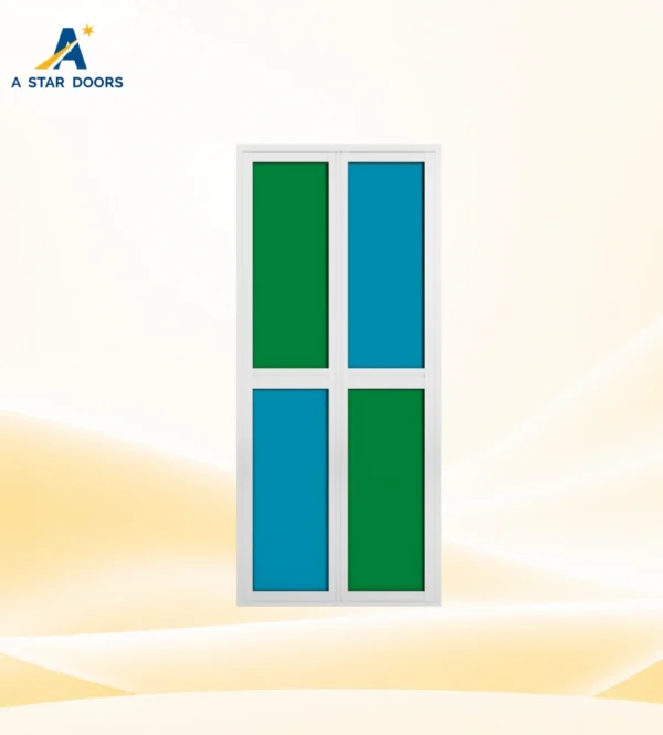 Aluminium Bifold Toilet Door BF-149