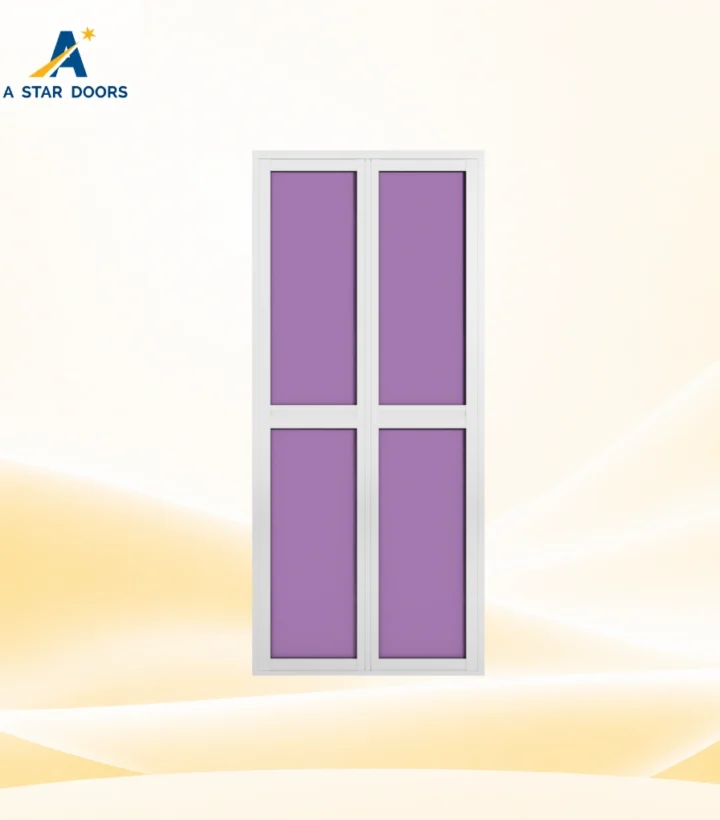 Aluminium Bifold Toilet Door - BTD-30