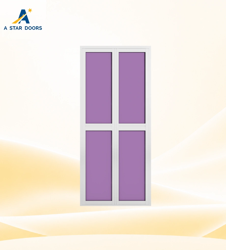 Aluminium Bifold Toilet Door BF-151
