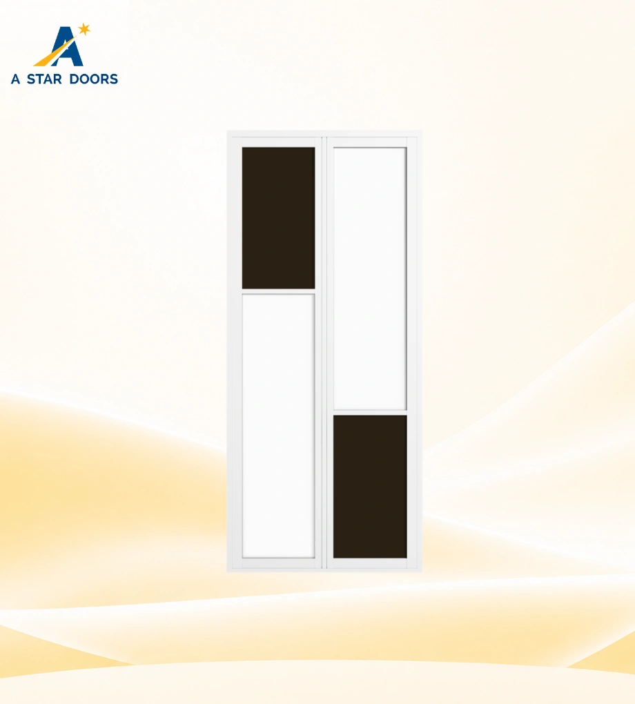 Aluminium Bifold Toilet Door BF-152