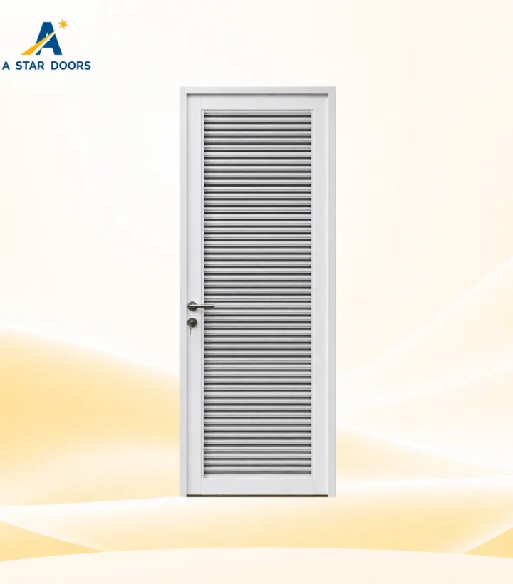 Aluminium Louver Swing Door - LSD-06