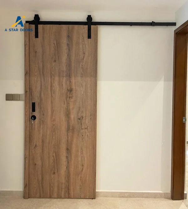 Exposed Track sliding door