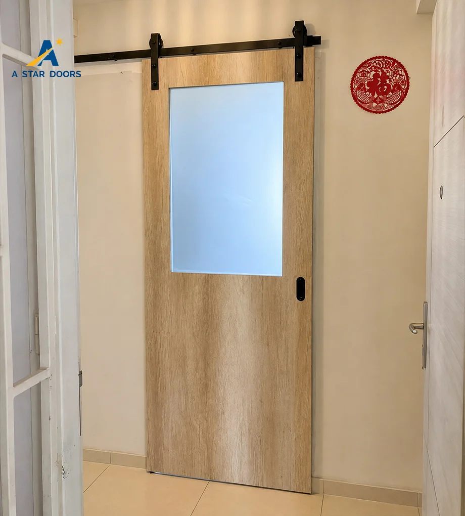 Exposed Track sliding door 5